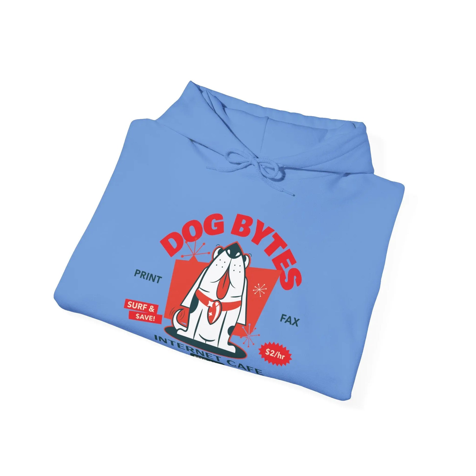 Dog Bytes Internet Cafe Hoodie Printify