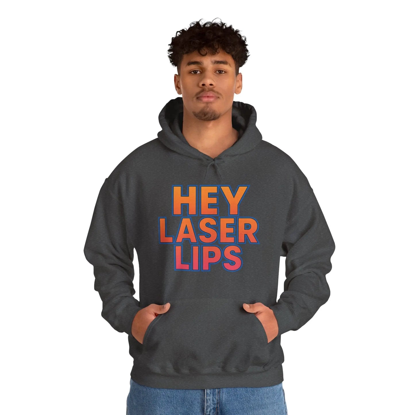 Hey Laser Lips Hoodie Printify