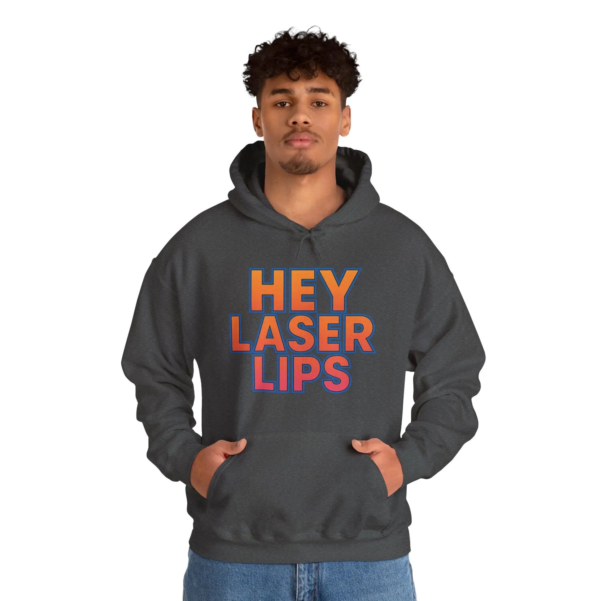 Hey Laser Lips Hoodie Printify