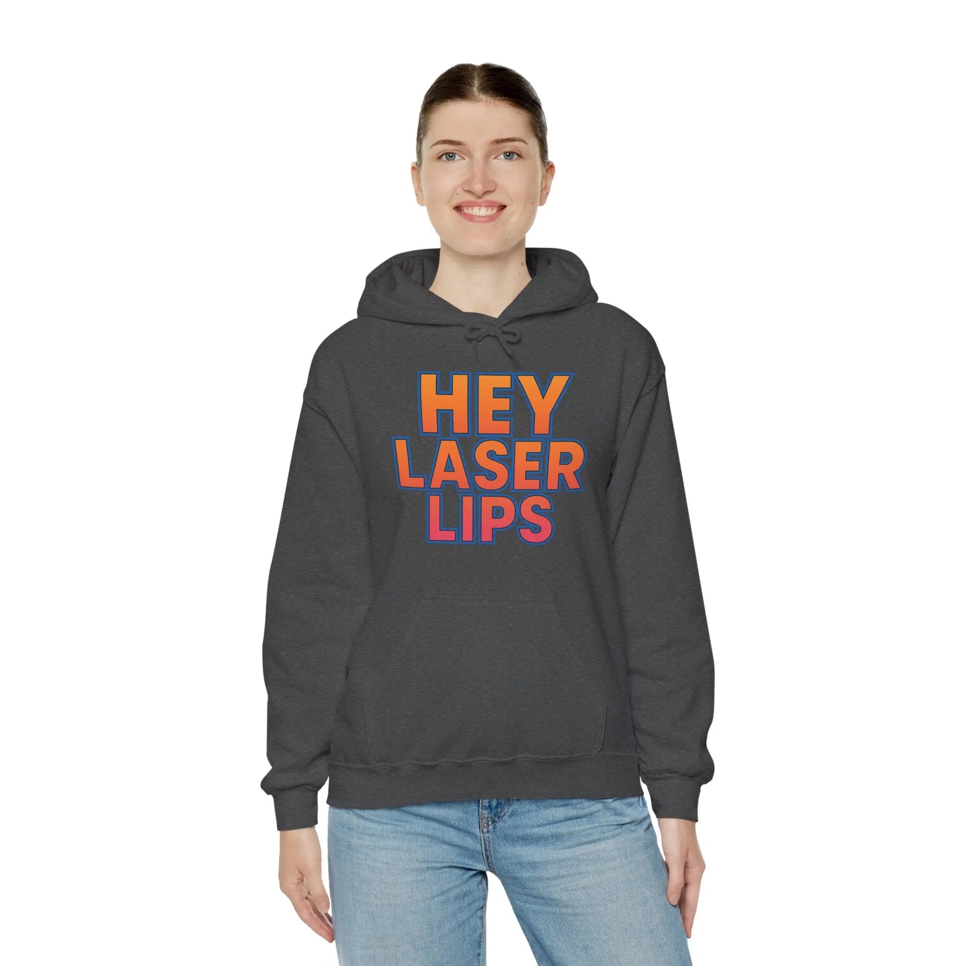 Hey Laser Lips Hoodie Printify