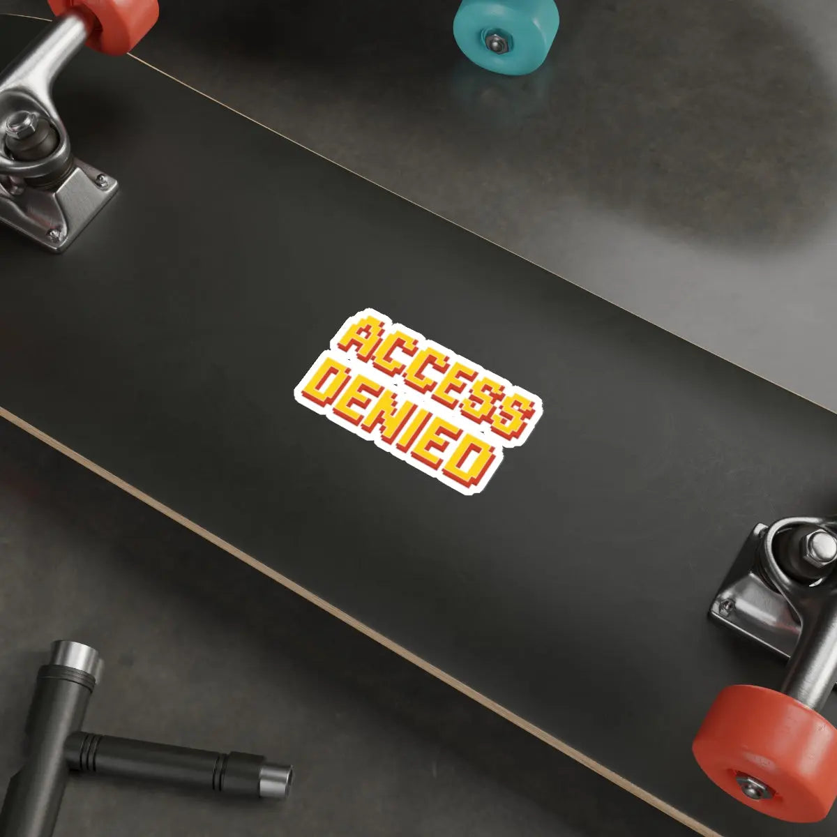 Access Denied Die-Cut Sticker Printify