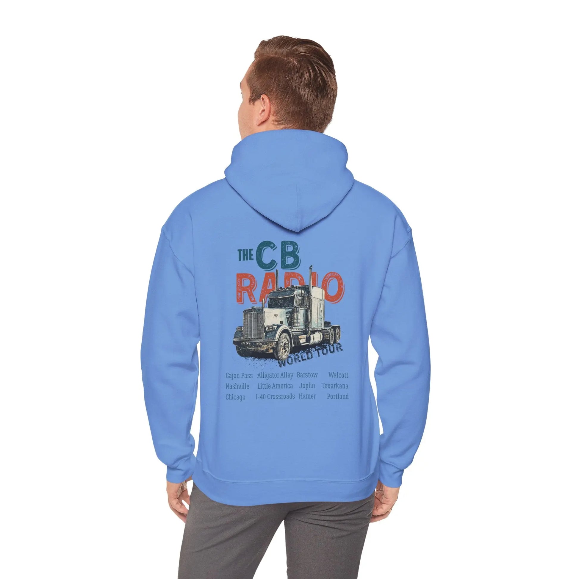 CB Radio World Tour Hoodie Printify