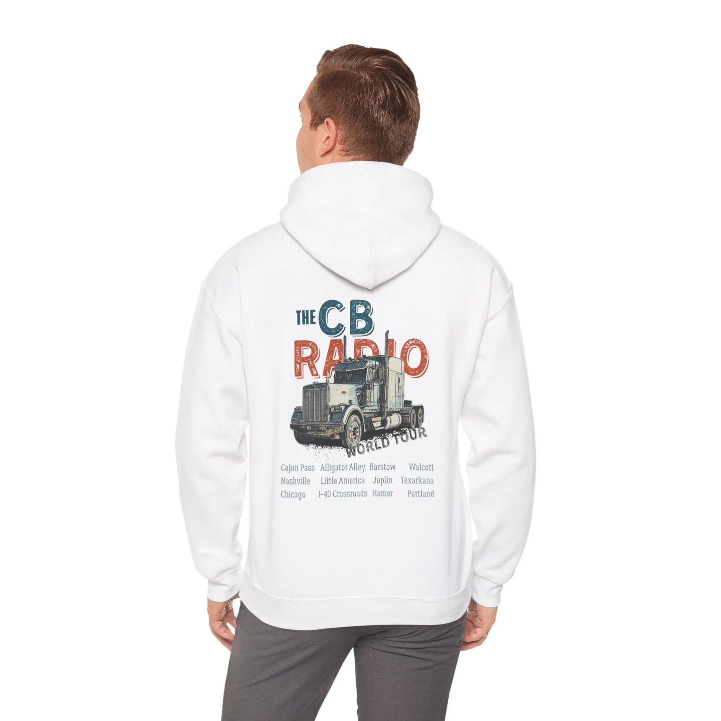 CB Radio World Tour Hoodie Printify