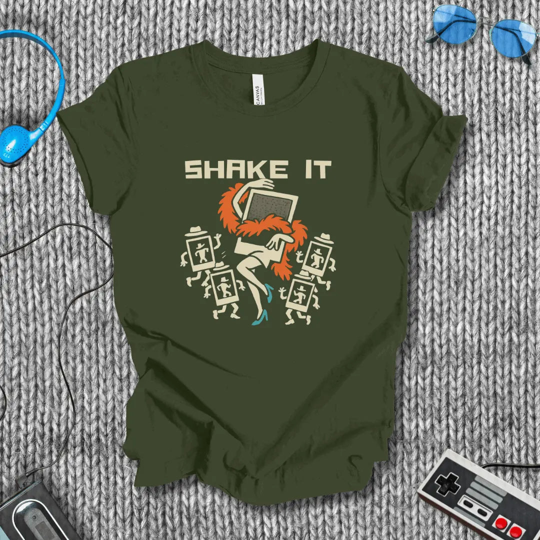 Instant Polaroid "Shake It" T-shirt