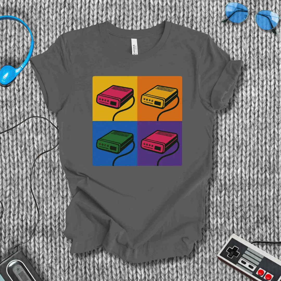 Retro Dial-Up Pop Art T-shirt