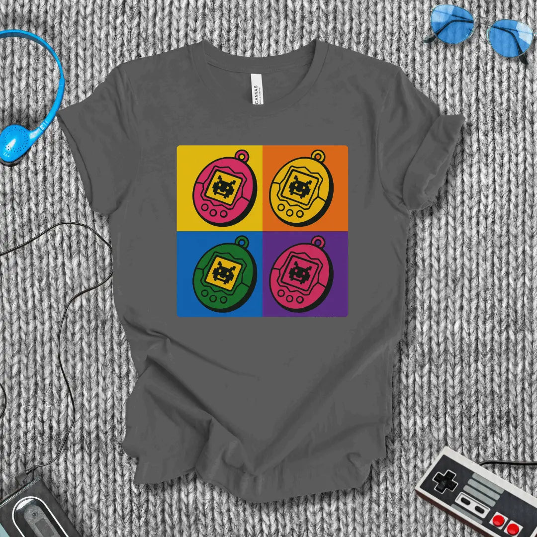 Retro Pixel Pet Pop Art T-shirt