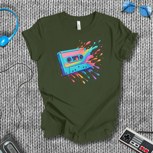 Mix Drip T-Shirt Bella+Canvas