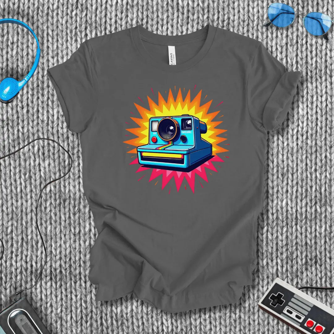 Camera Flash T-Shirt Bella+Canvas