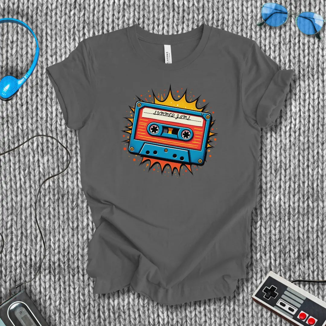 Summer Jams Cassette T-Shirt Bella+Canvas