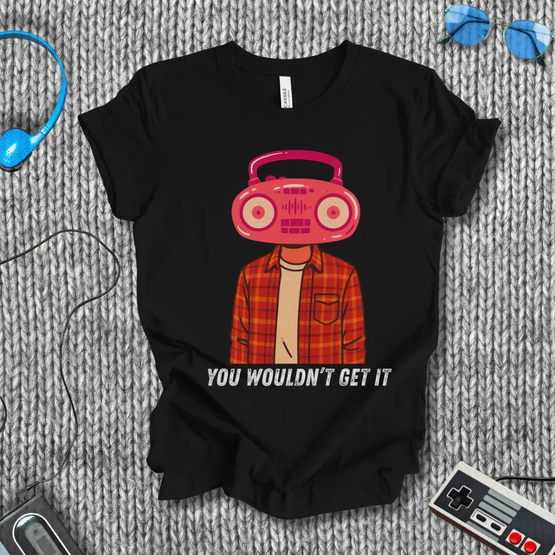 Boombox Head T-Shirt Bella+Canvas