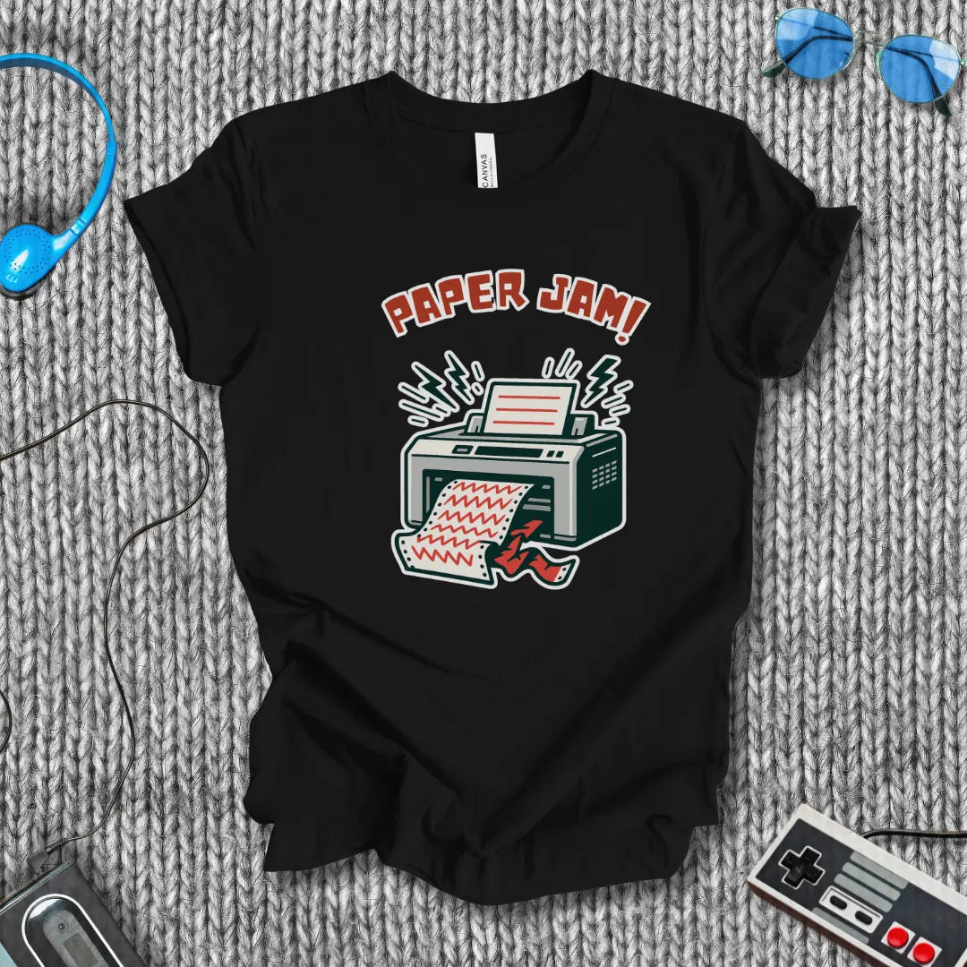 Paper Jam! T-Shirt Bella+Canvas