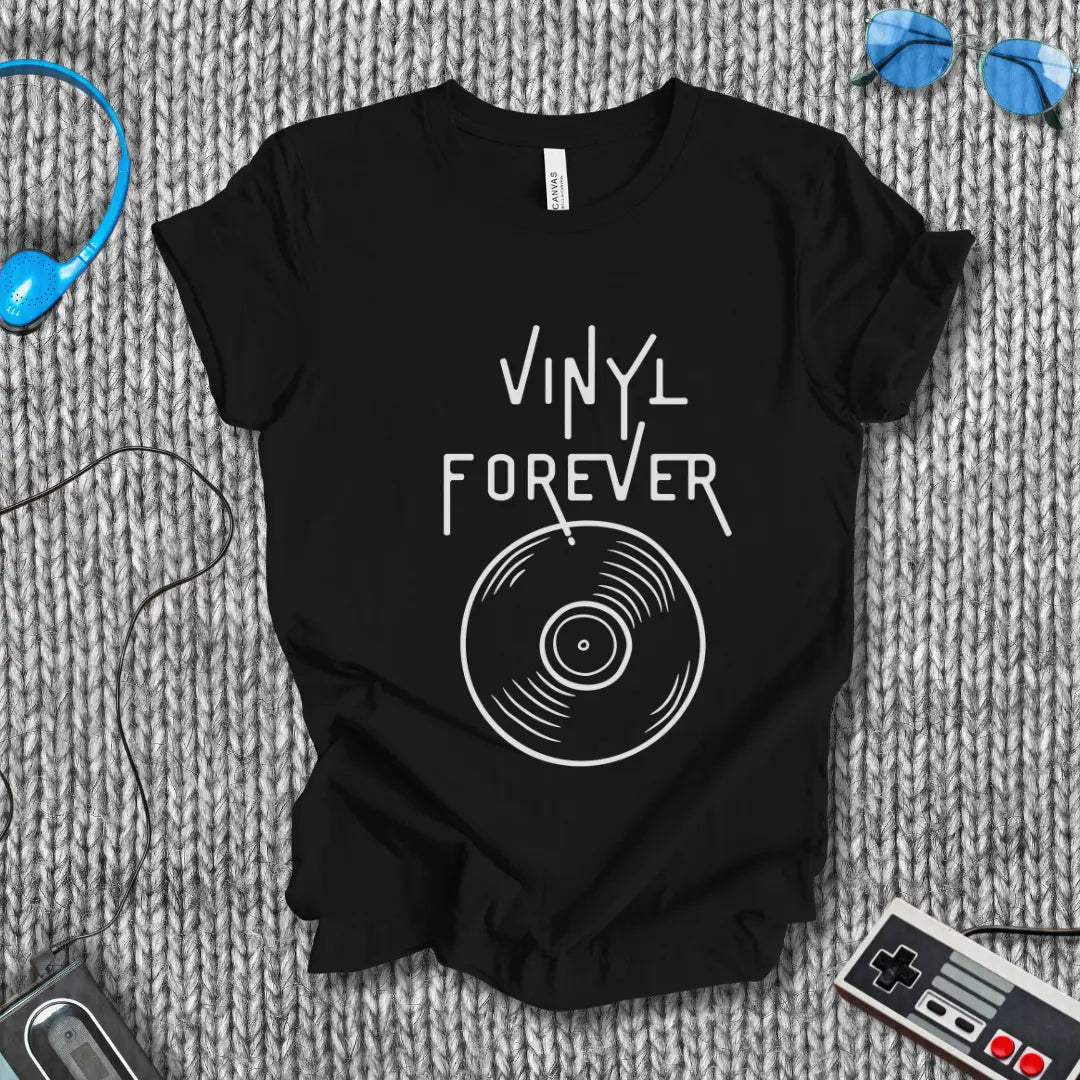 Vinyl Forever T-Shirt Bella+Canvas