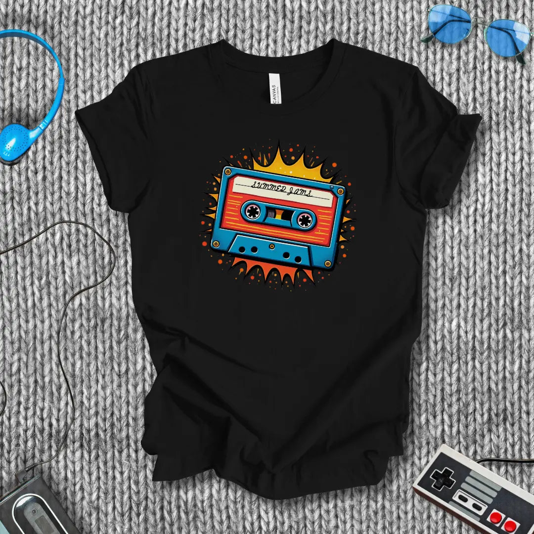 Summer Jams Cassette T-Shirt Bella+Canvas