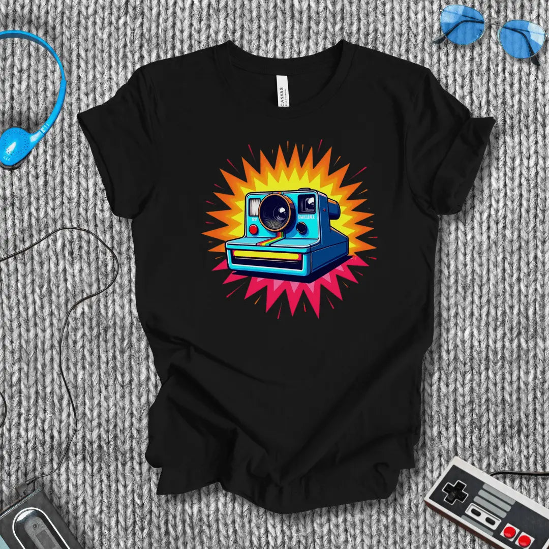 Camera Flash T-Shirt Bella+Canvas