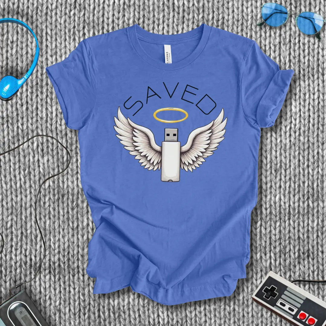 Saved (USB) T-Shirt Bella+Canvas