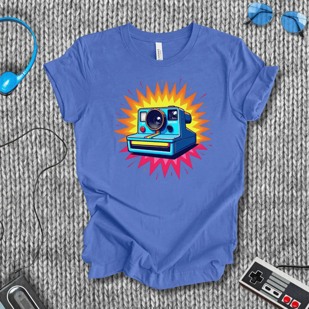 Camera Flash T-Shirt Bella+Canvas