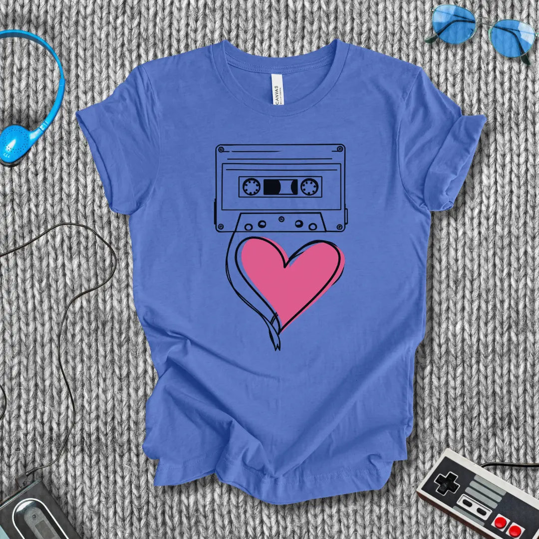 Love Ribbon T-Shirt Bella+Canvas