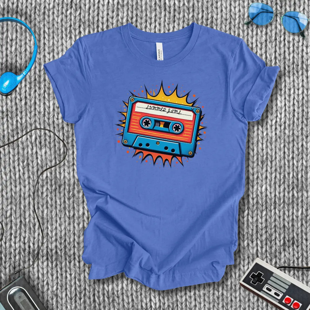 Summer Jams Cassette T-Shirt Bella+Canvas