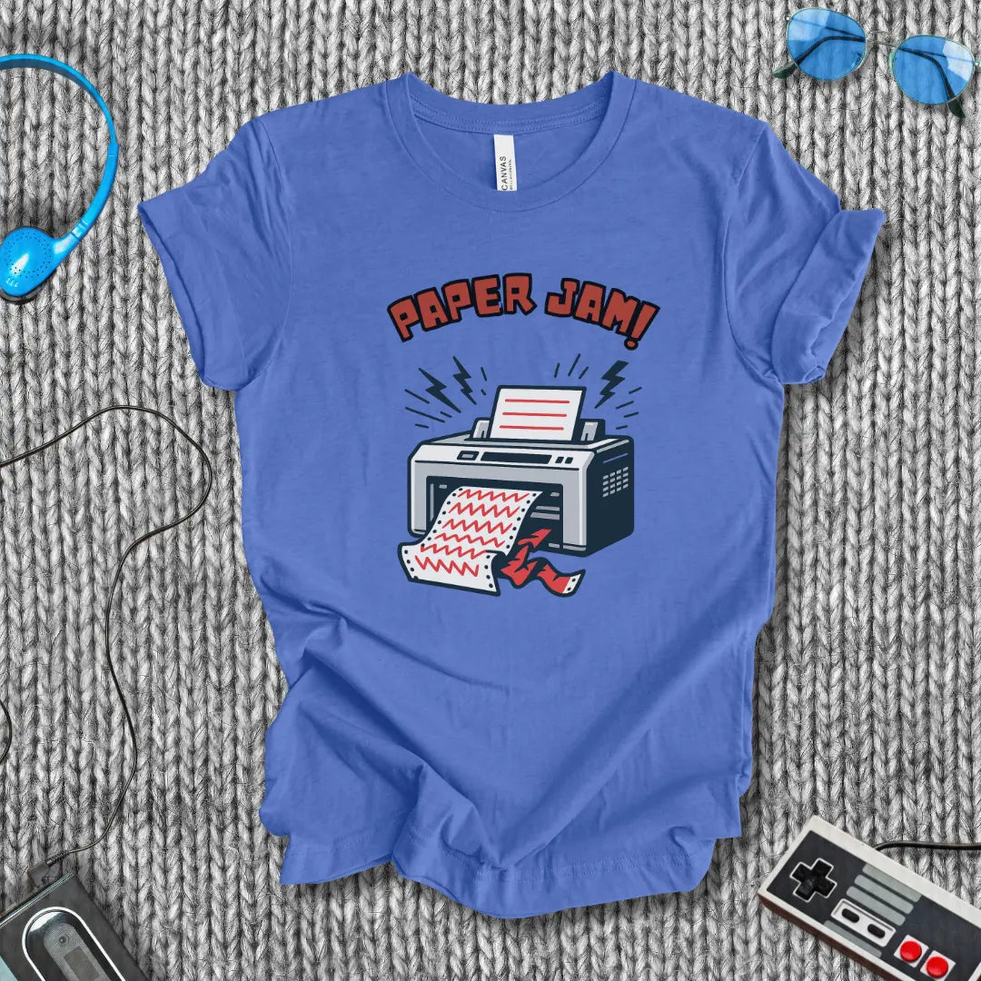 Paper Jam! T-Shirt Bella+Canvas