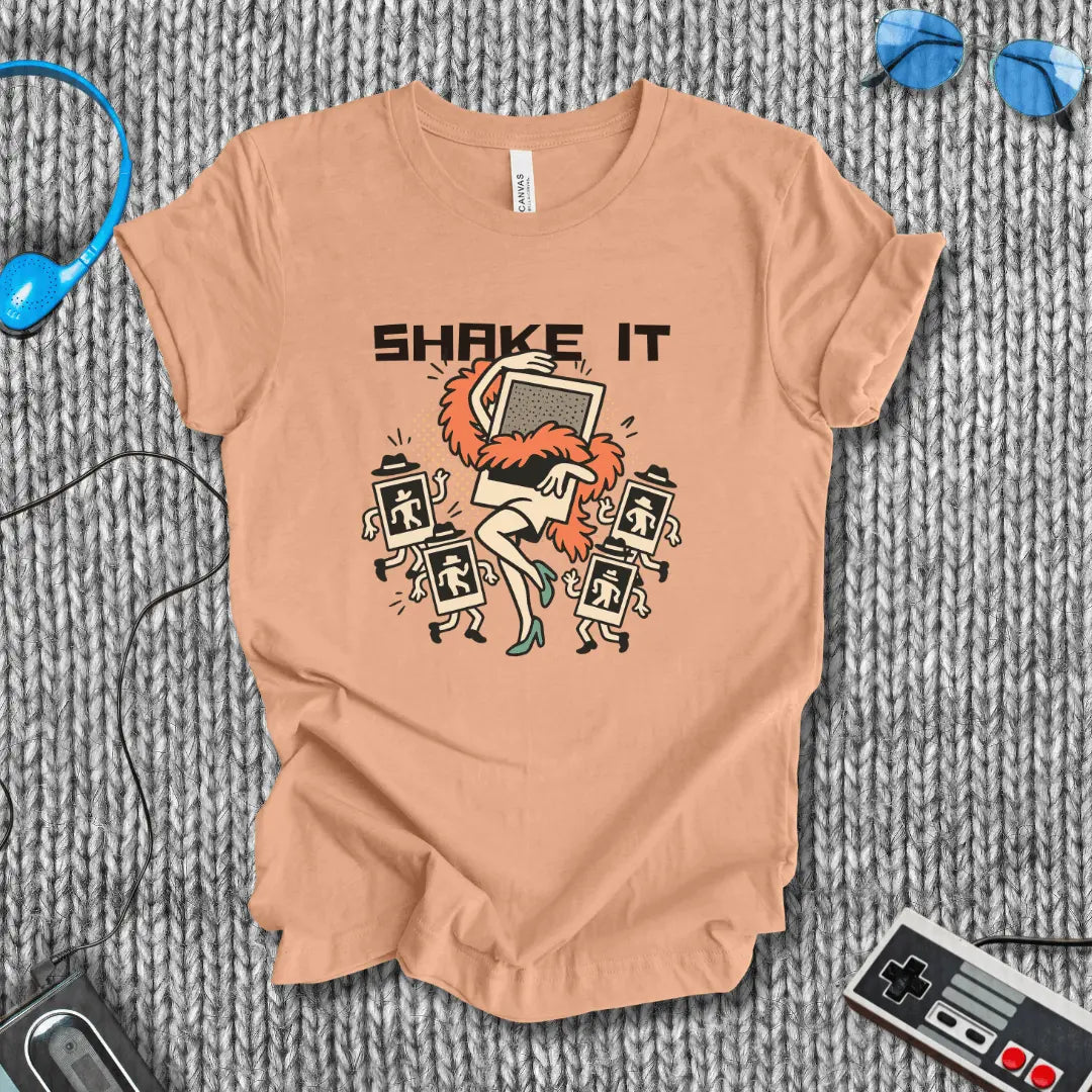 Instant Polaroid "Shake It" T-shirt
