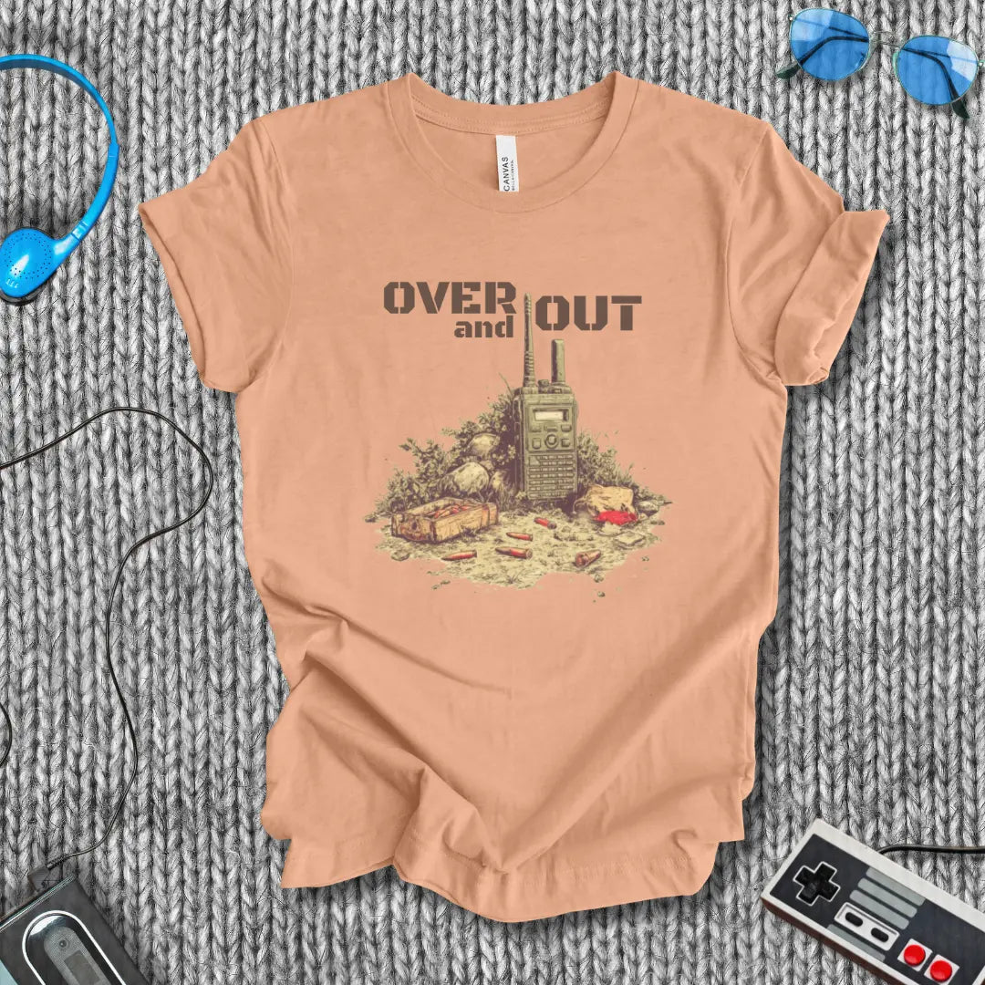 Over and Out T-Shirt Bella+Canvas