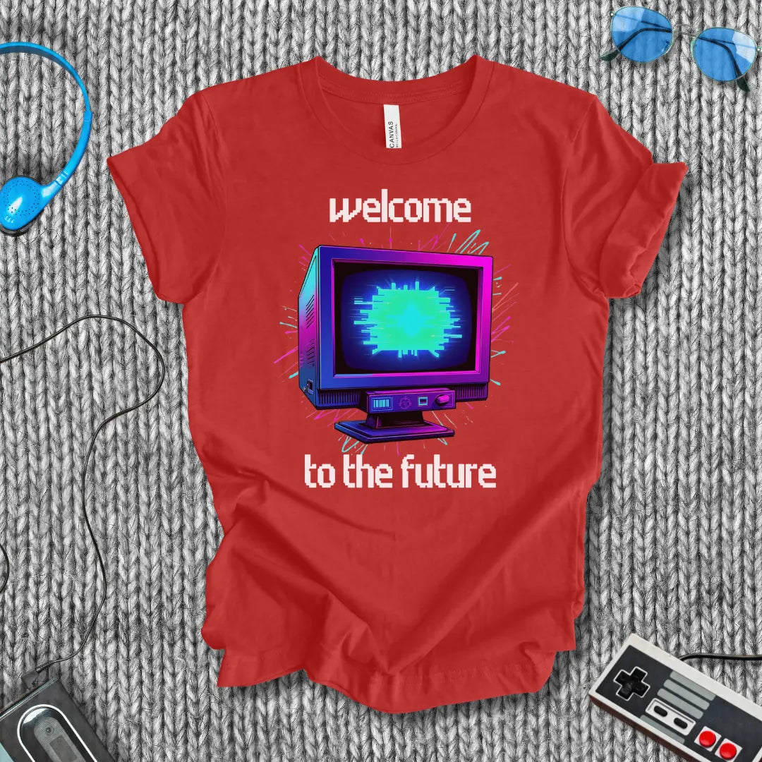 Welcome to the Future T-Shirt Bella+Canvas