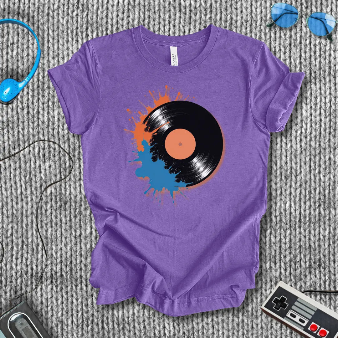 Vinyl Splash T-Shirt Bella+Canvas