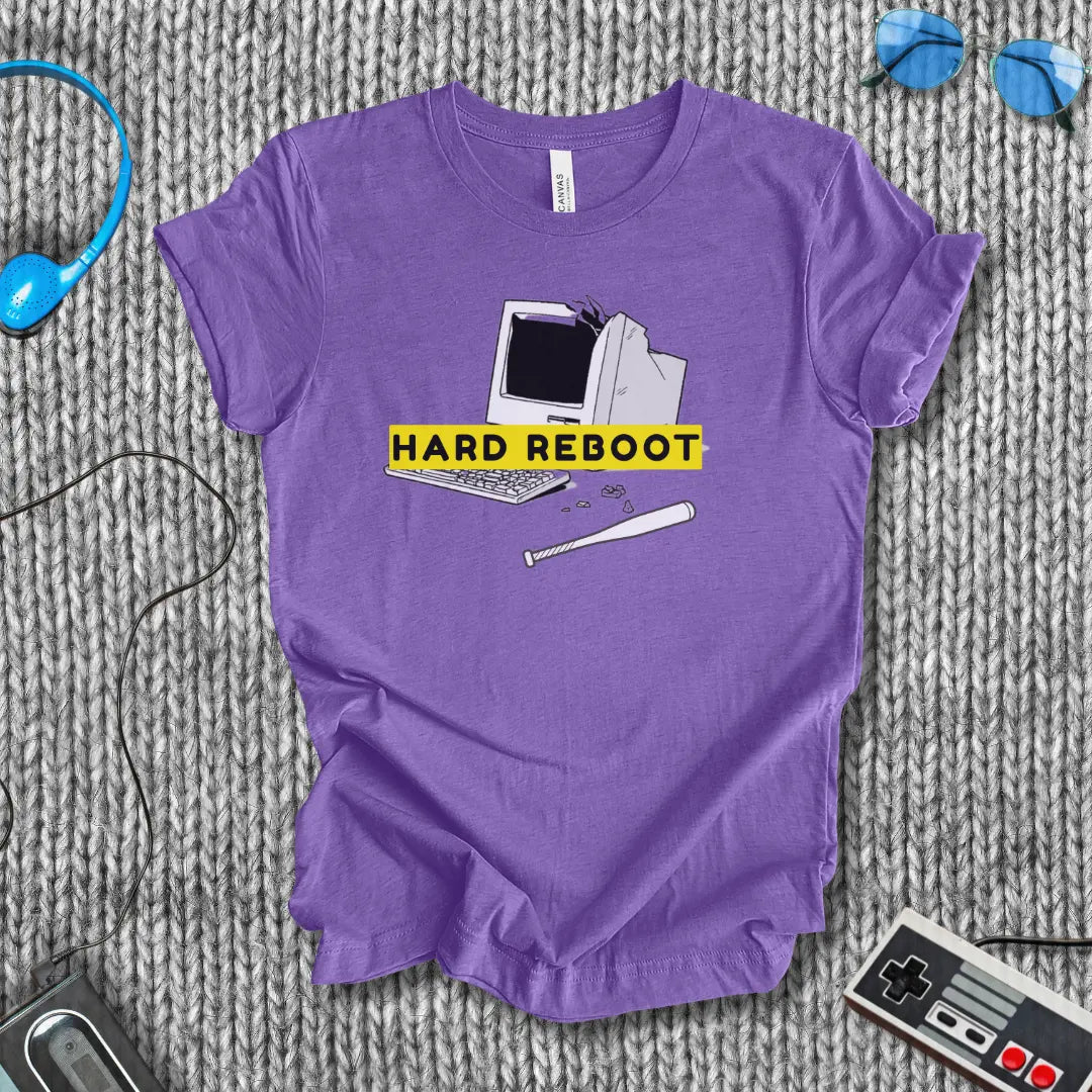 Hard Reboot T-Shirt Bella+Canvas