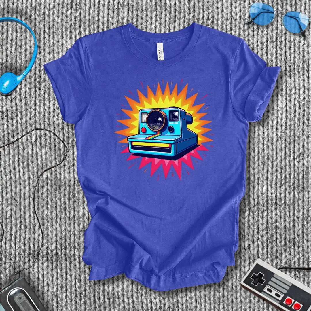 Camera Flash T-Shirt Bella+Canvas