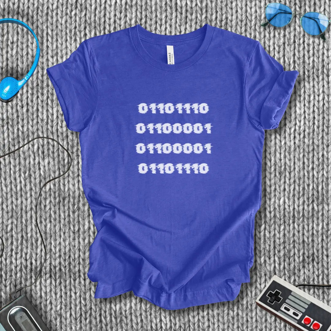 Naan (Binary) T-Shirt Bella+Canvas