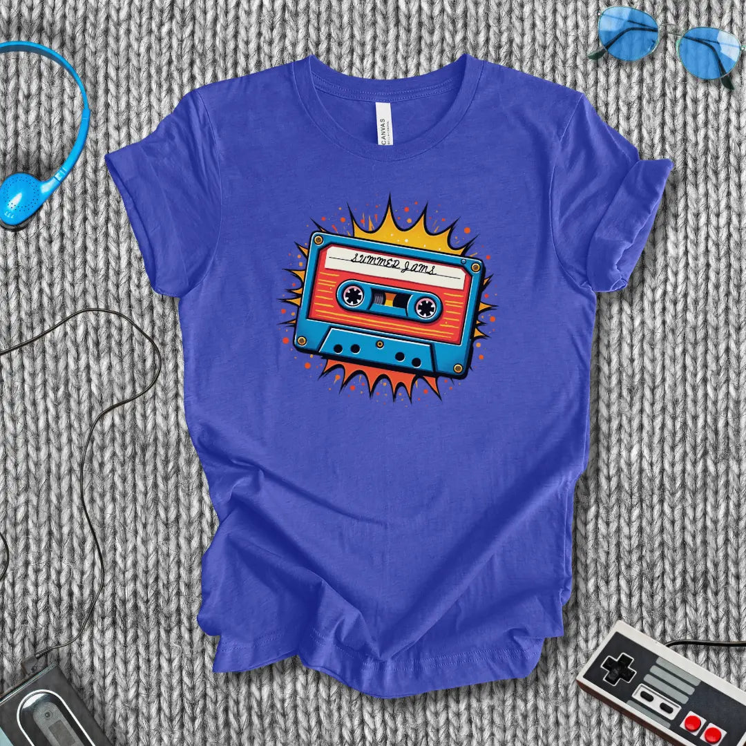 Summer Jams Cassette T-Shirt Bella+Canvas