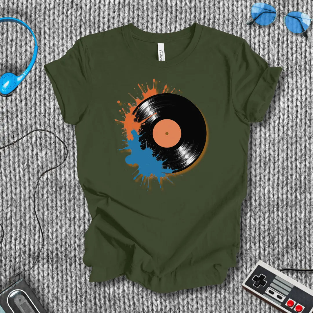 Vinyl Splash T-Shirt Bella+Canvas