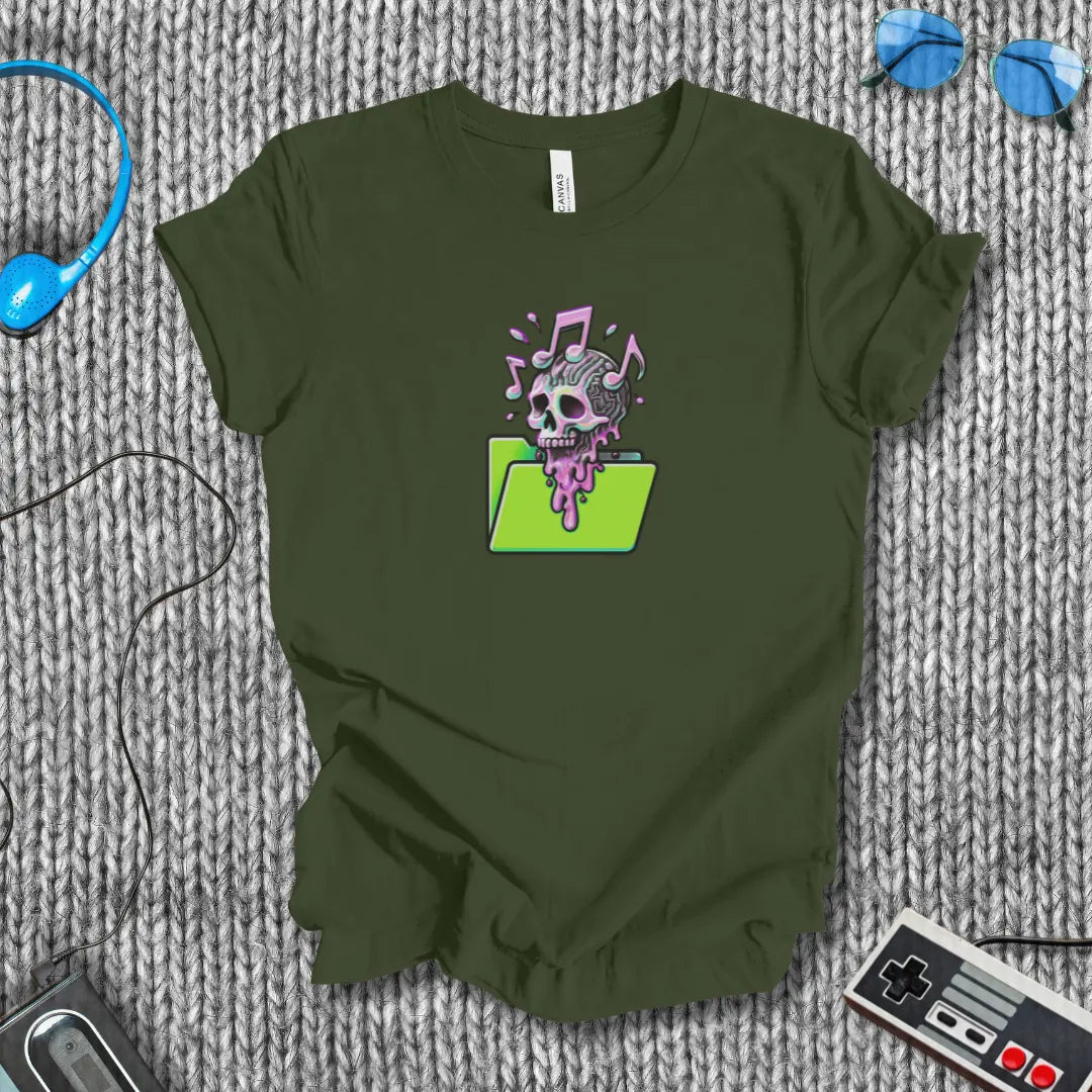 Viral Download T-Shirt Bella+Canvas