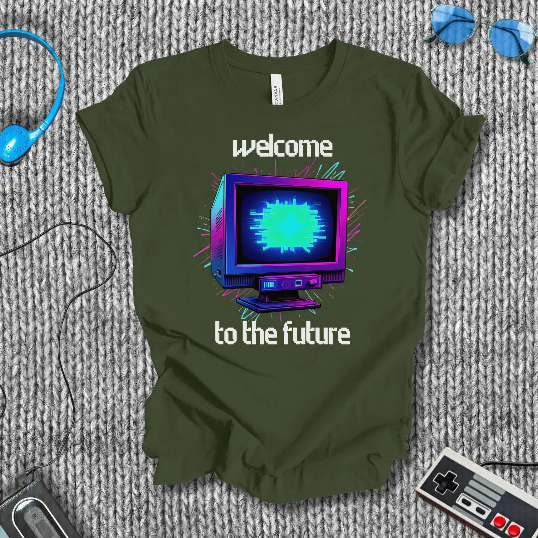 Welcome to the Future T-Shirt Bella+Canvas