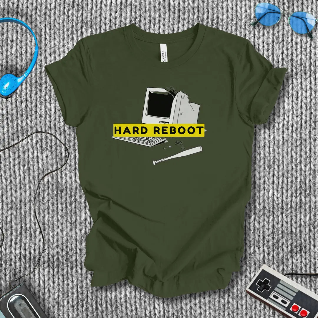 Hard Reboot T-Shirt Bella+Canvas