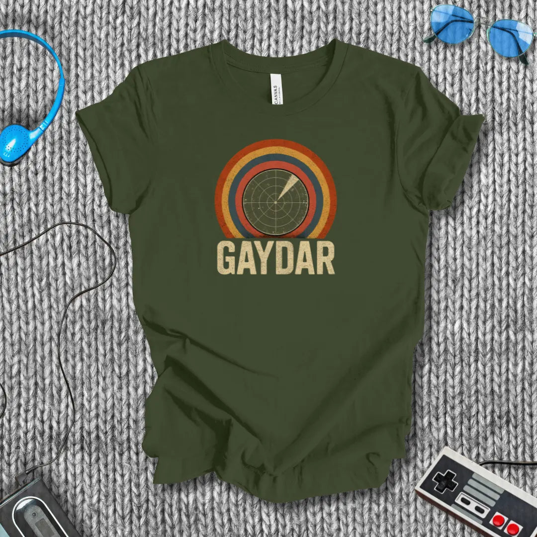 Gaydar T-Shirt Bella+Canvas