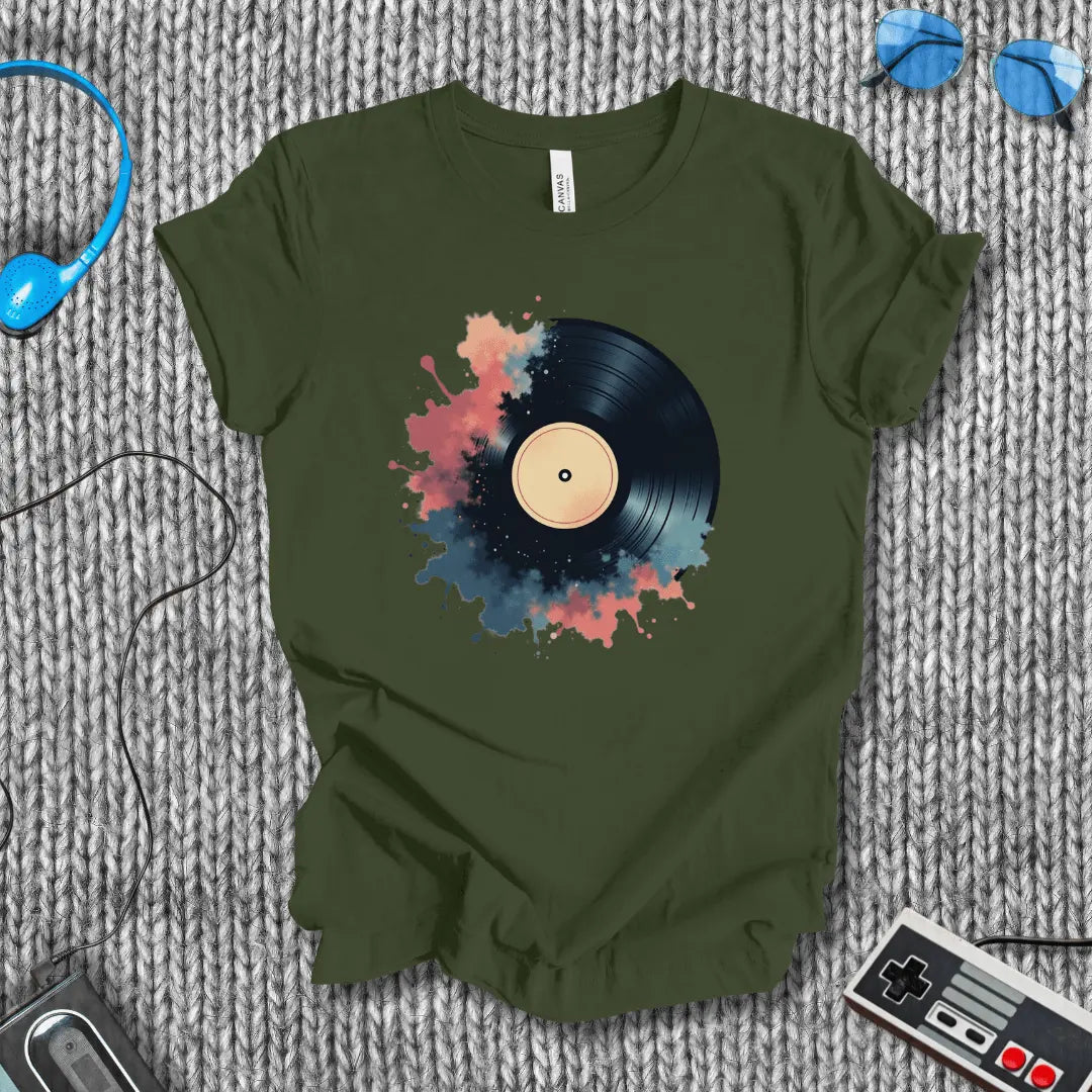 Vinyl Vapor T-Shirt Bella+Canvas