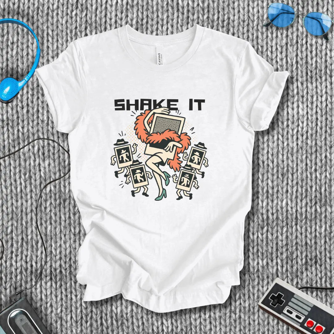 Instant Polaroid "Shake It" T-shirt