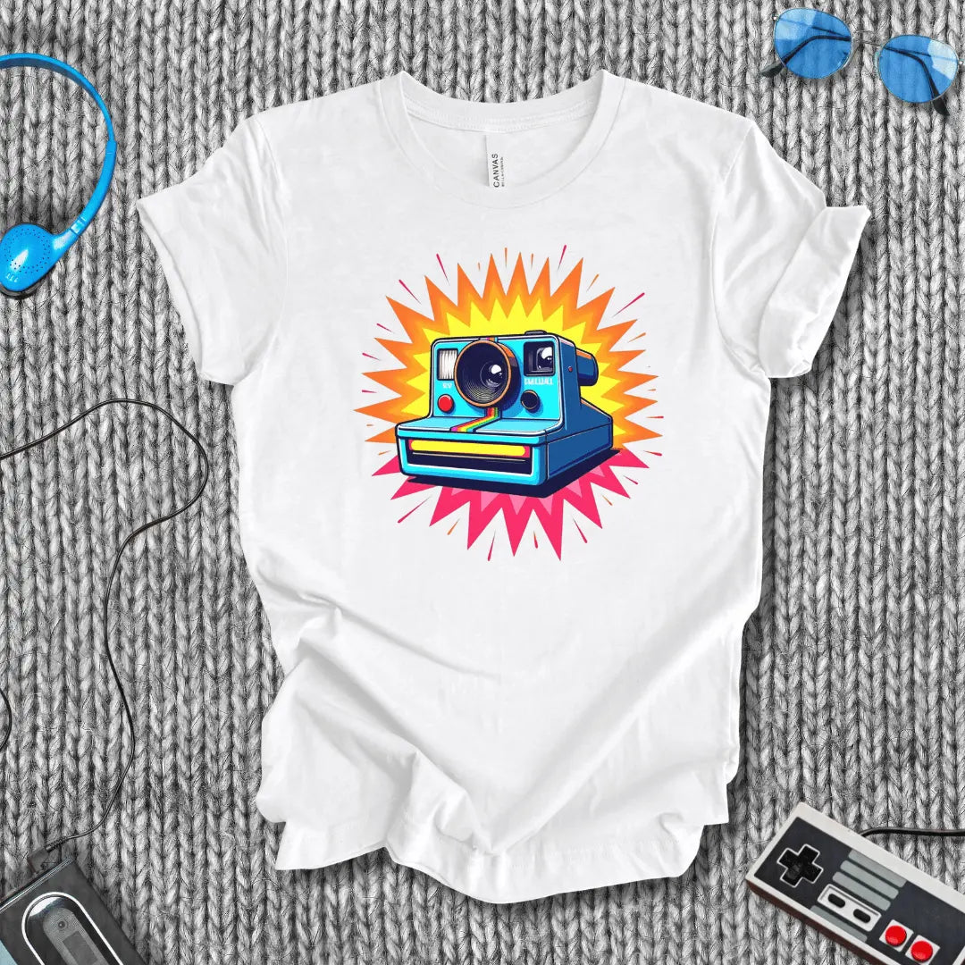 Camera Flash T-Shirt Bella+Canvas