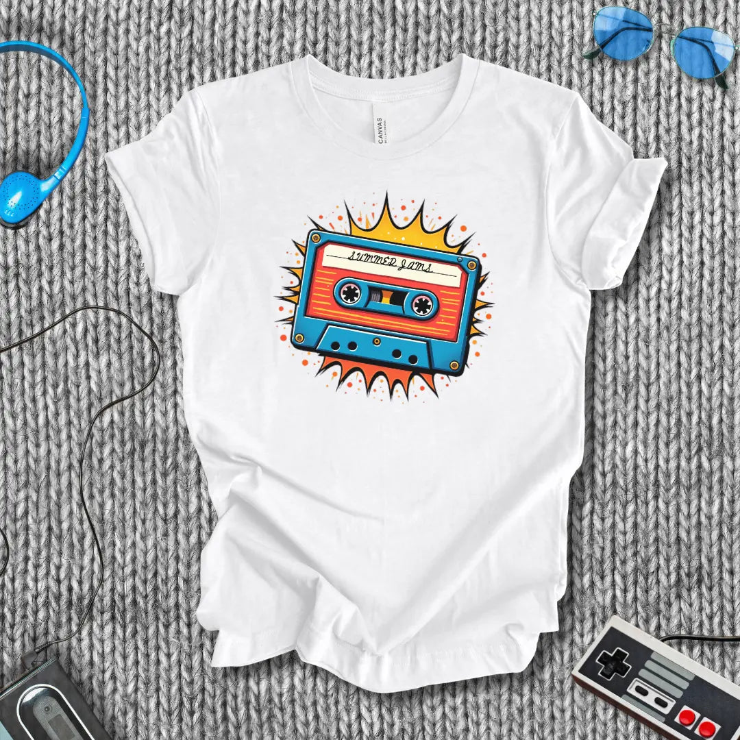 Summer Jams Cassette T-Shirt Bella+Canvas