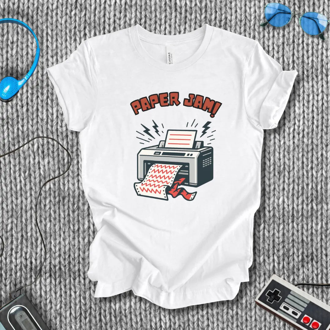 Paper Jam! T-Shirt Bella+Canvas