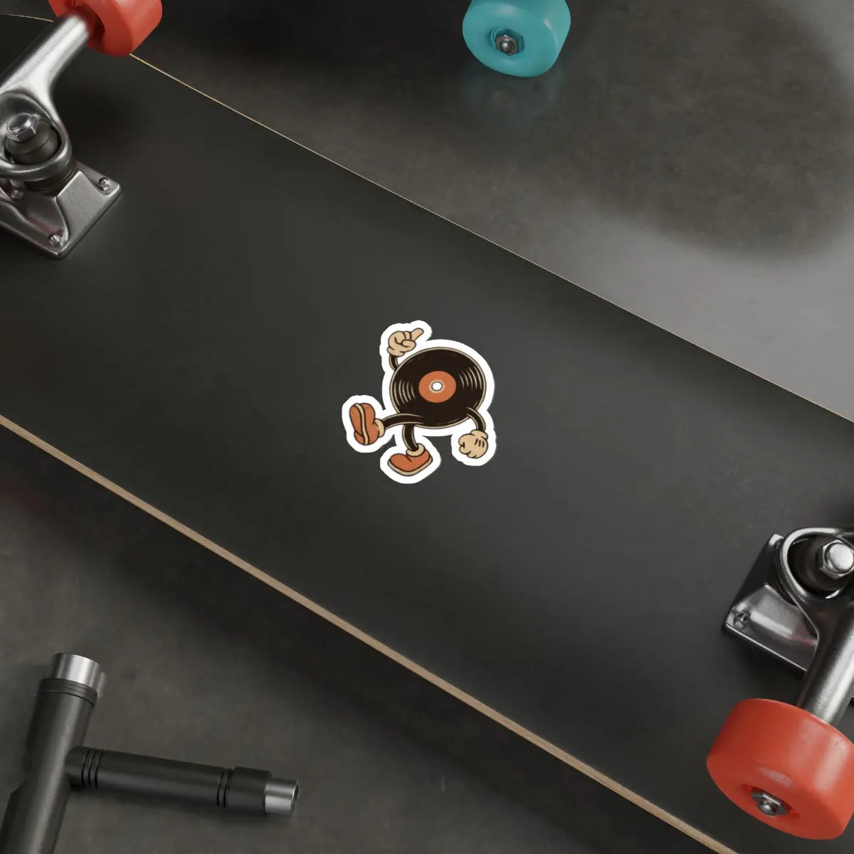 In My Groove Vinyl Die-Cut Sticker Printify