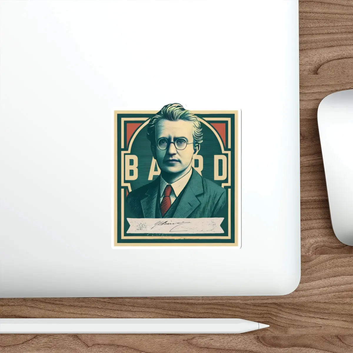 John Logie Baird - Pioneer of Television Die-Cut Sticker Printify