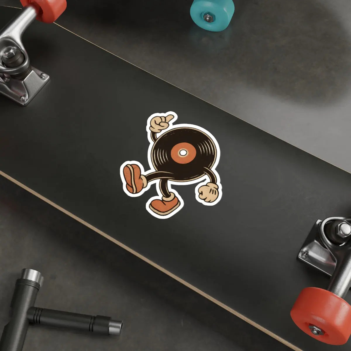 In My Groove Vinyl Die-Cut Sticker Printify
