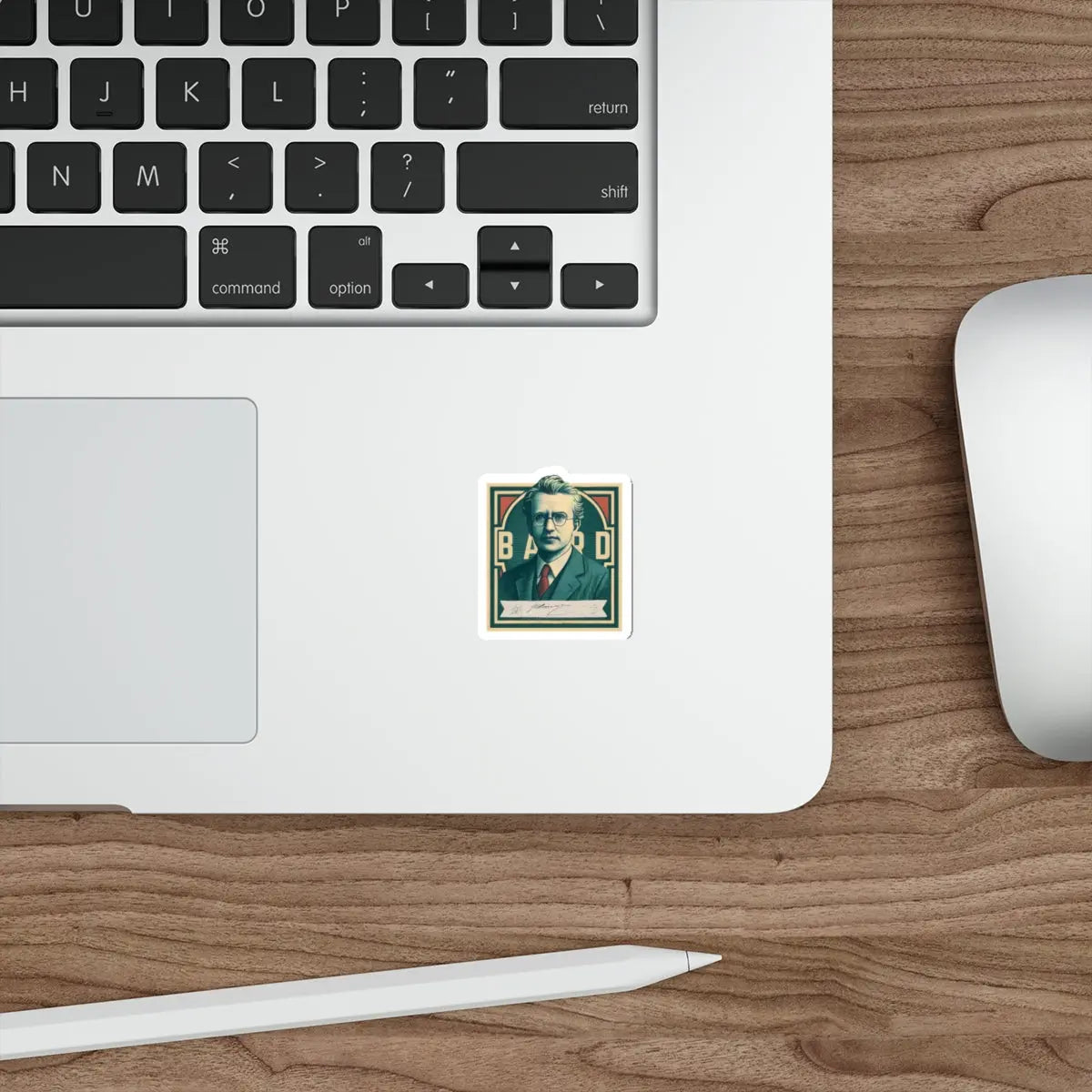 John Logie Baird - Pioneer of Television Die-Cut Sticker Printify