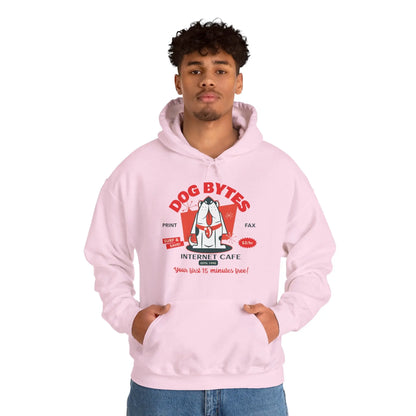 Dog Bytes Internet Cafe Hoodie Printify