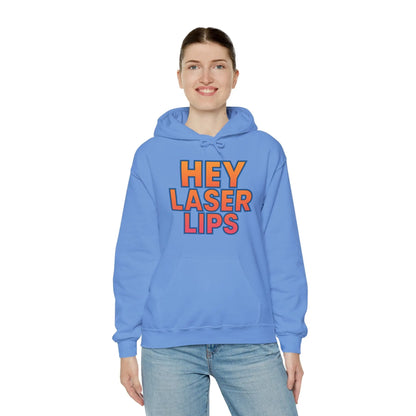 Hey Laser Lips Hoodie Printify