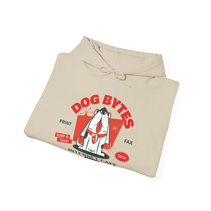Dog Bytes Internet Cafe Hoodie Printify