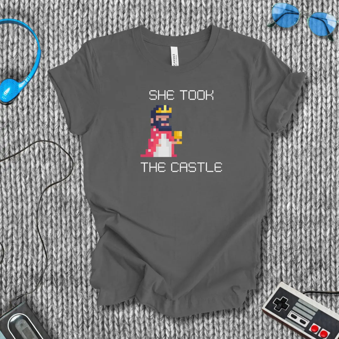 She Took the Castle T-Shirt Bella+Canvas