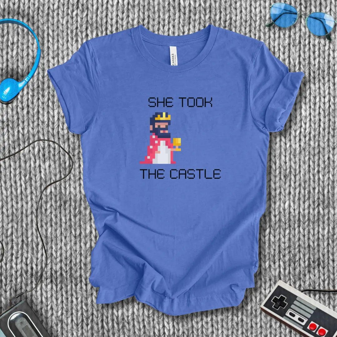 She Took the Castle T-Shirt Bella+Canvas